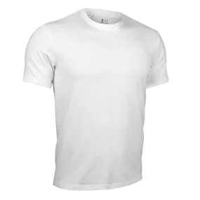 2UNDR Crew Tee In White