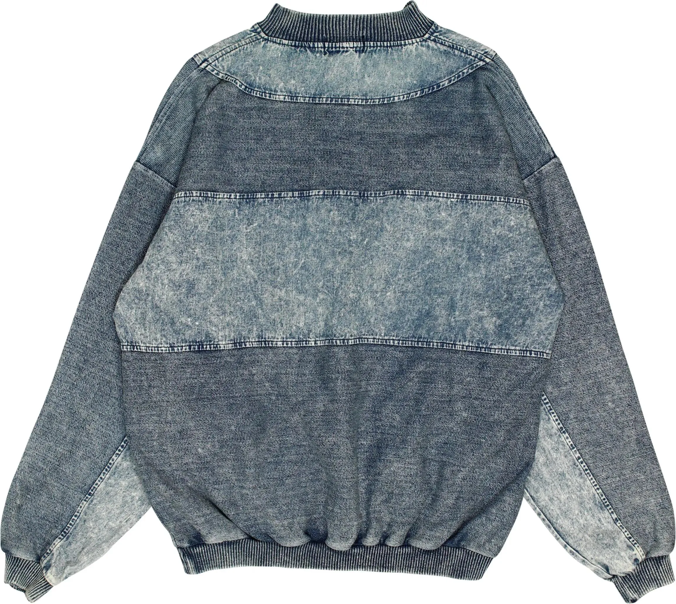 80s Denim Sweater | ThriftTale