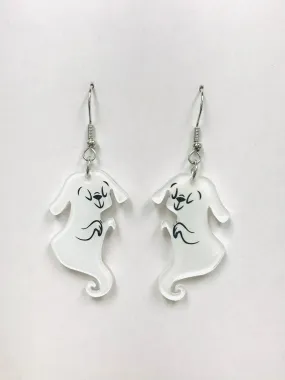 Acrylic Sleepwalking Dog Earrings