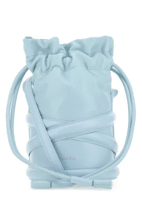 Alexander McQueen Logo Detailed Drawstring Bucket Bag