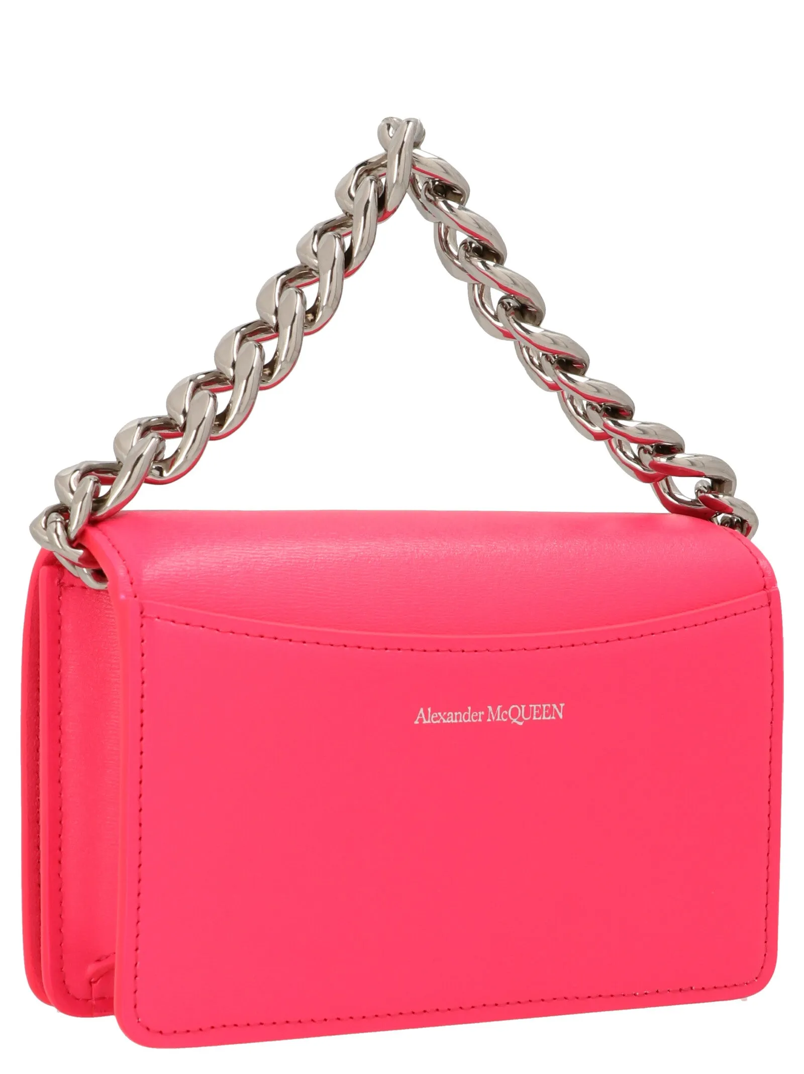 Alexander McQueen The Four Ring Chained Mini Shoulder Bag