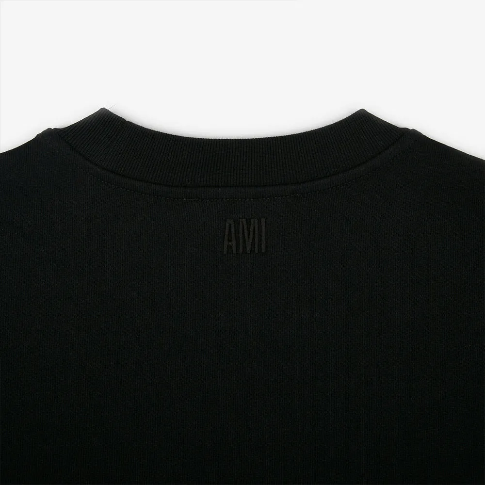 AMI PARIS  |Unisex Street Style Long Sleeves Logo Designers Sweatshirts