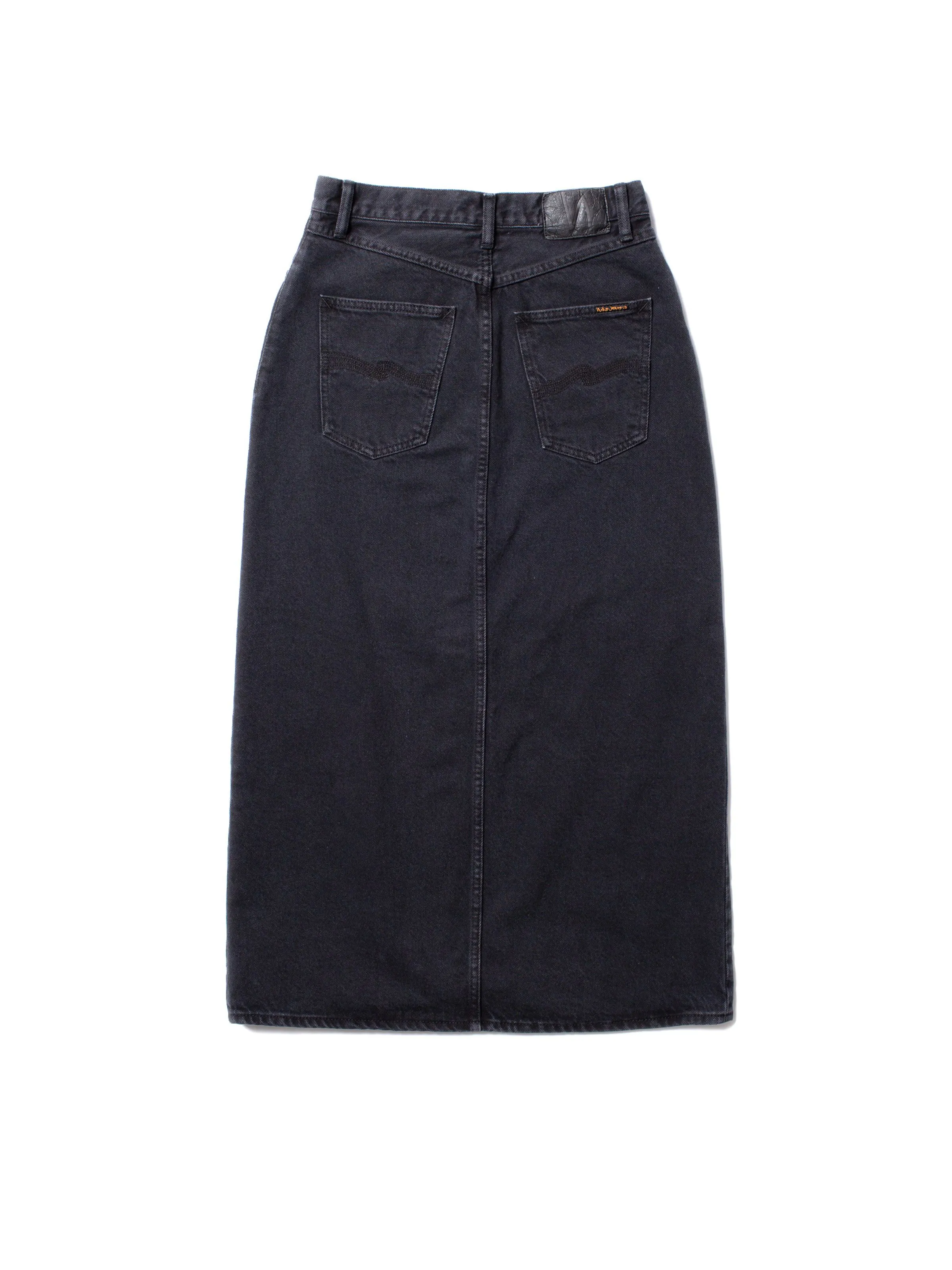 Anna Denim Skirt Black