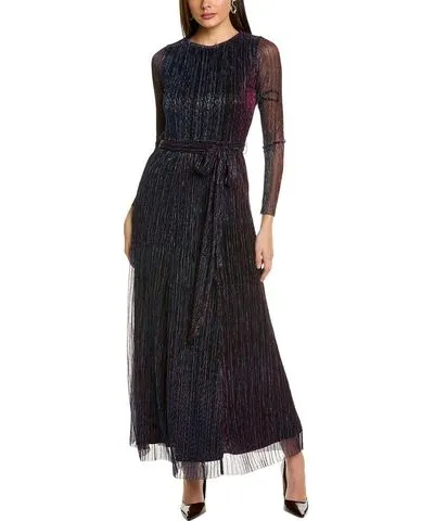 Anne Klein Tie-Waist Maxi Dress