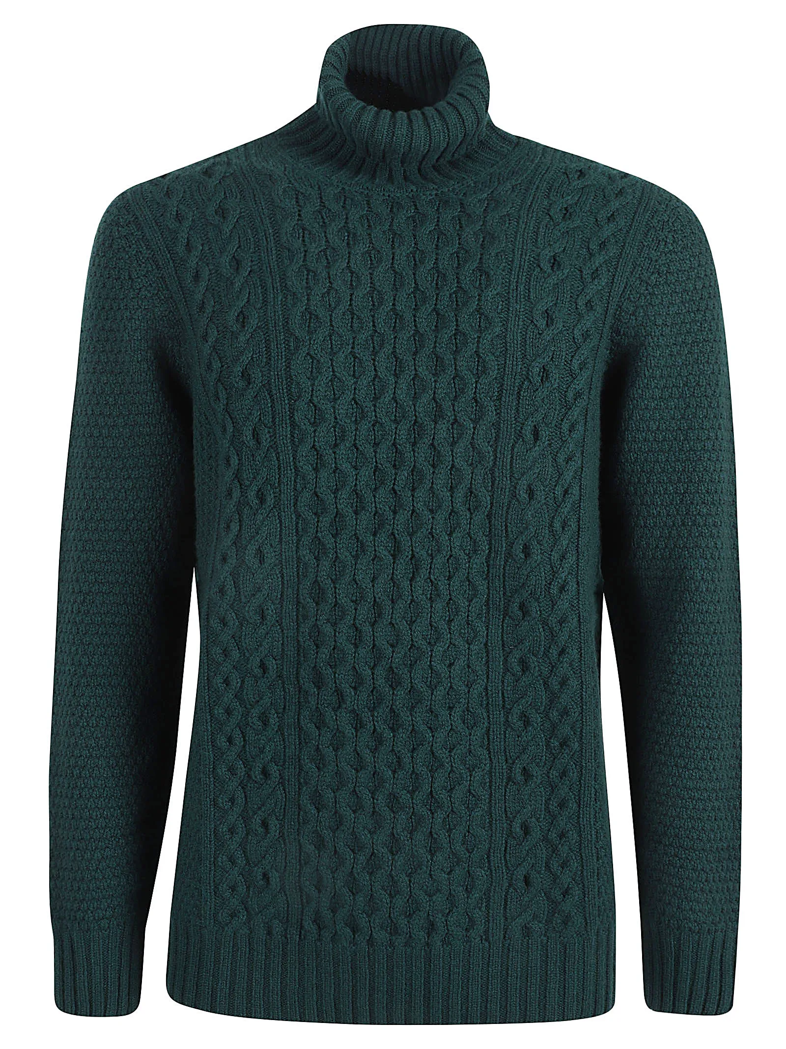 ARAN TURTLENECK SWEATER  DRUMOHR  MAN D4W124AR490