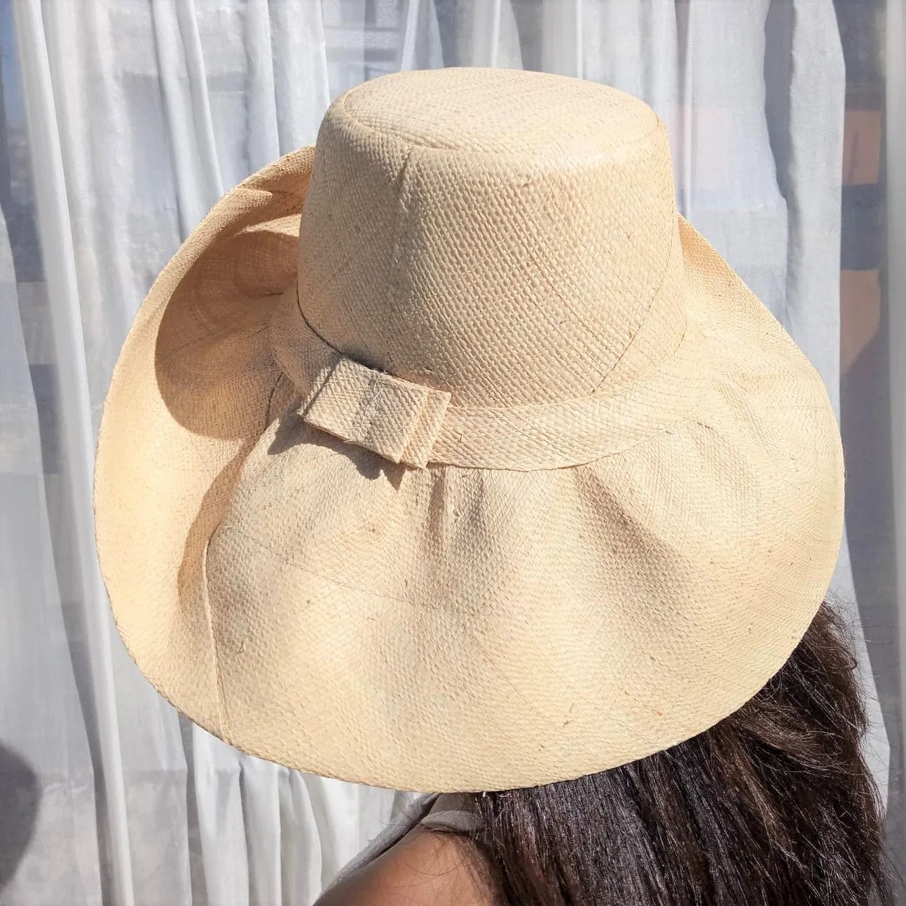 AUDREY | Natural Raffia Hat | 5