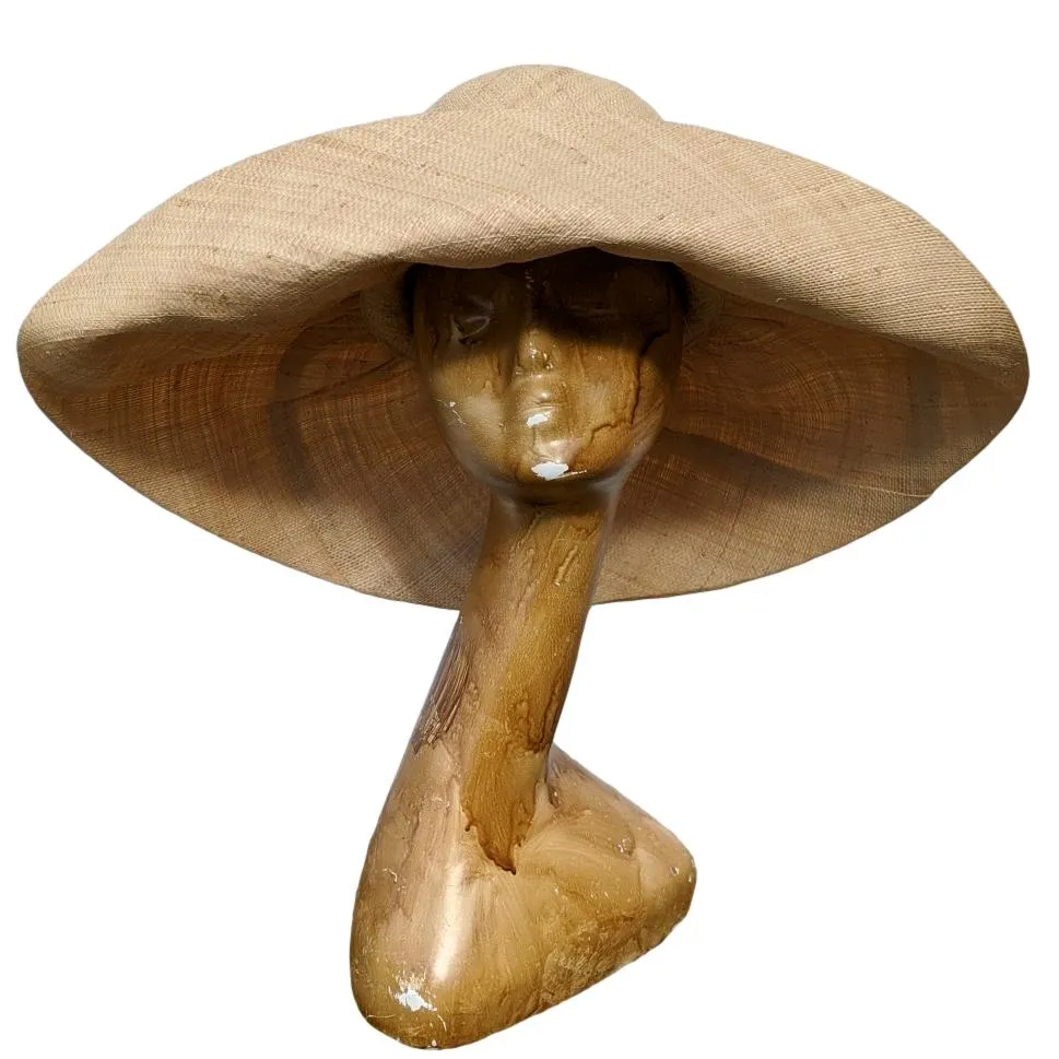 AUDREY | Natural Raffia Hat | 5