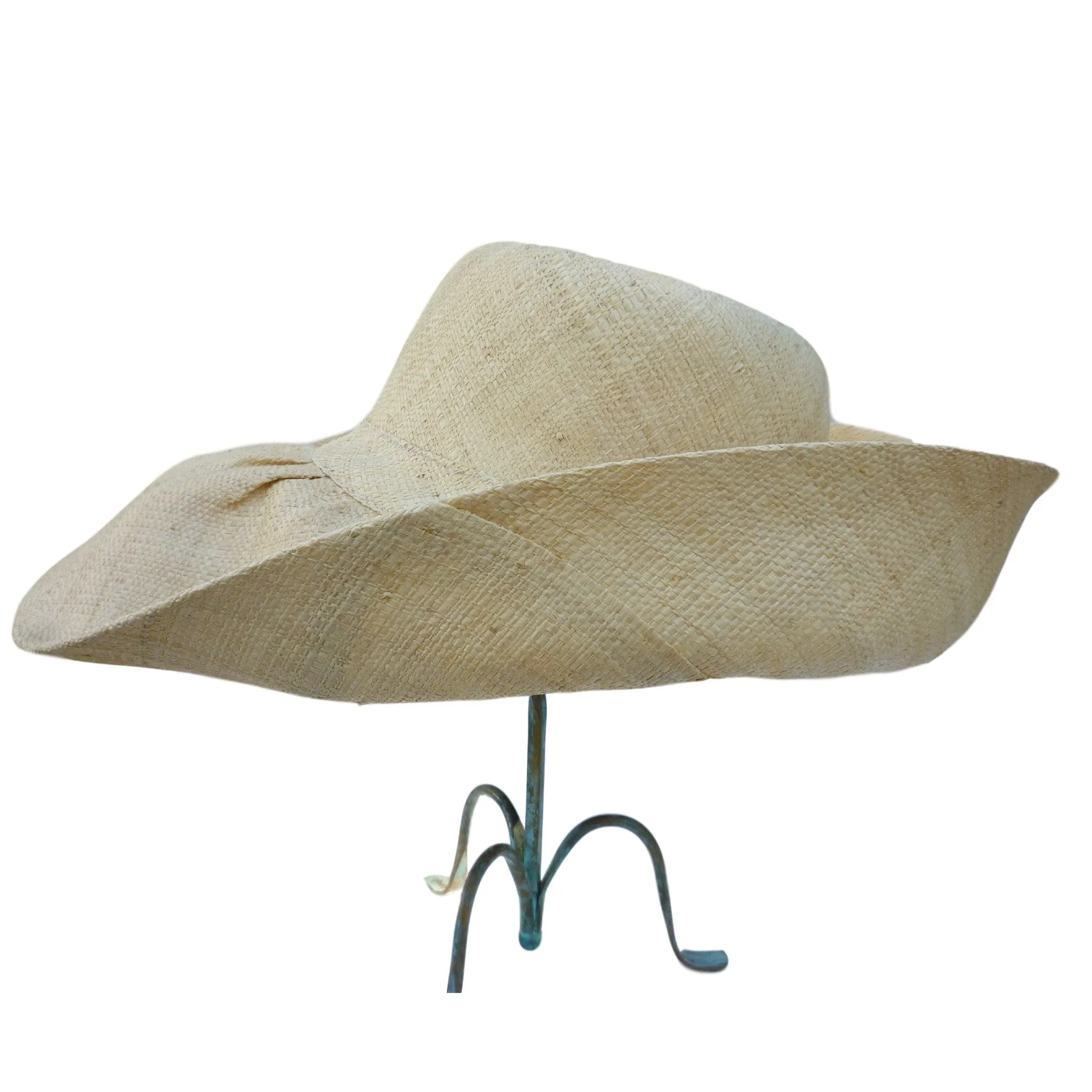 AUDREY | Natural Raffia Hat | 5