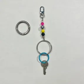 Beaded bebe keychain