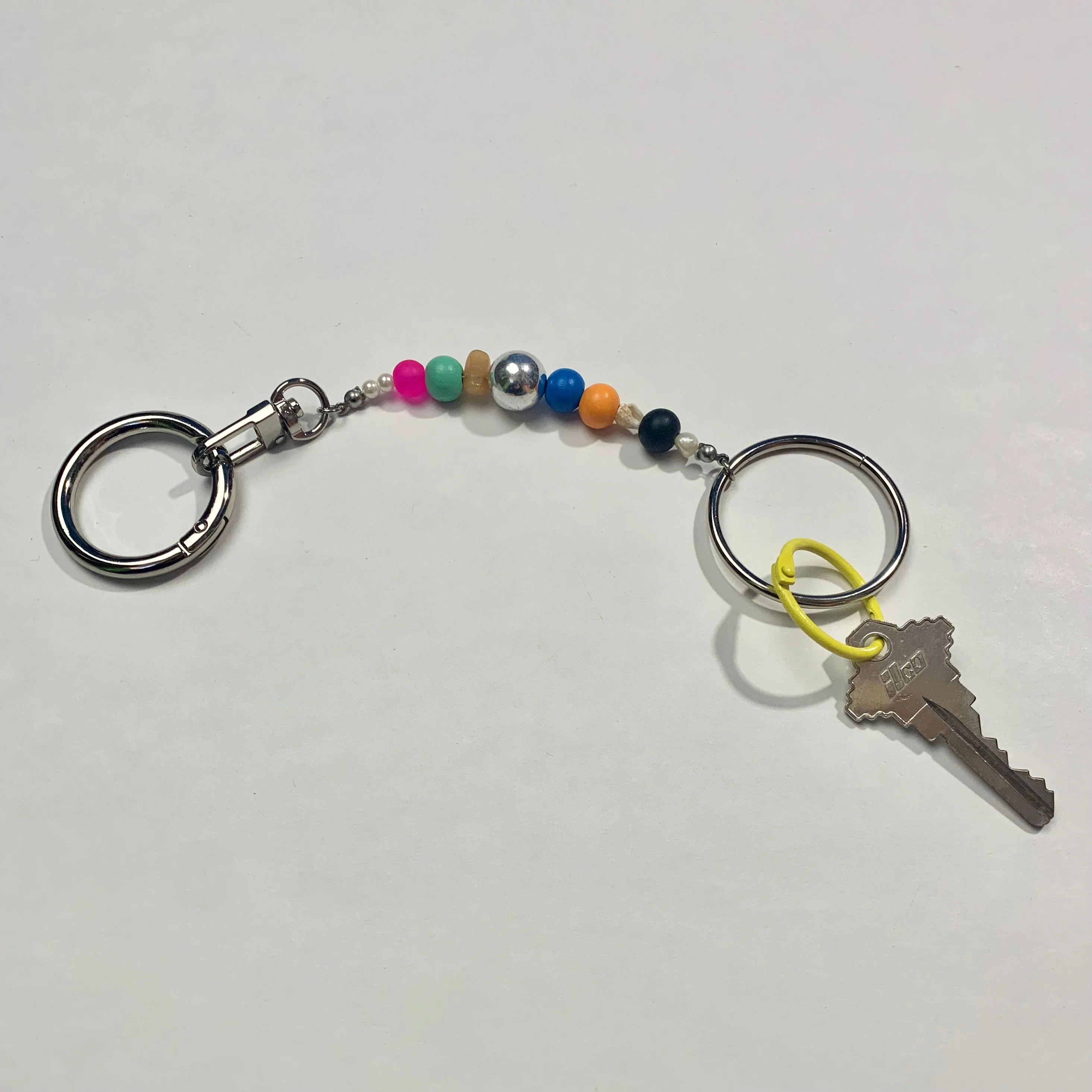 Beaded daddy keychain