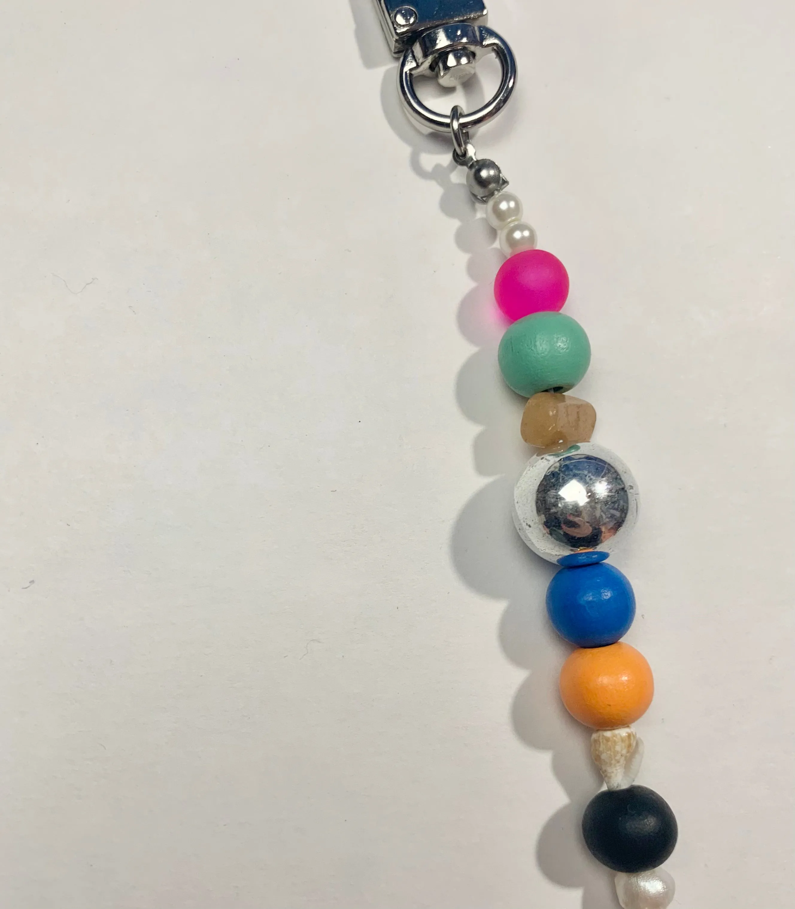 Beaded daddy keychain