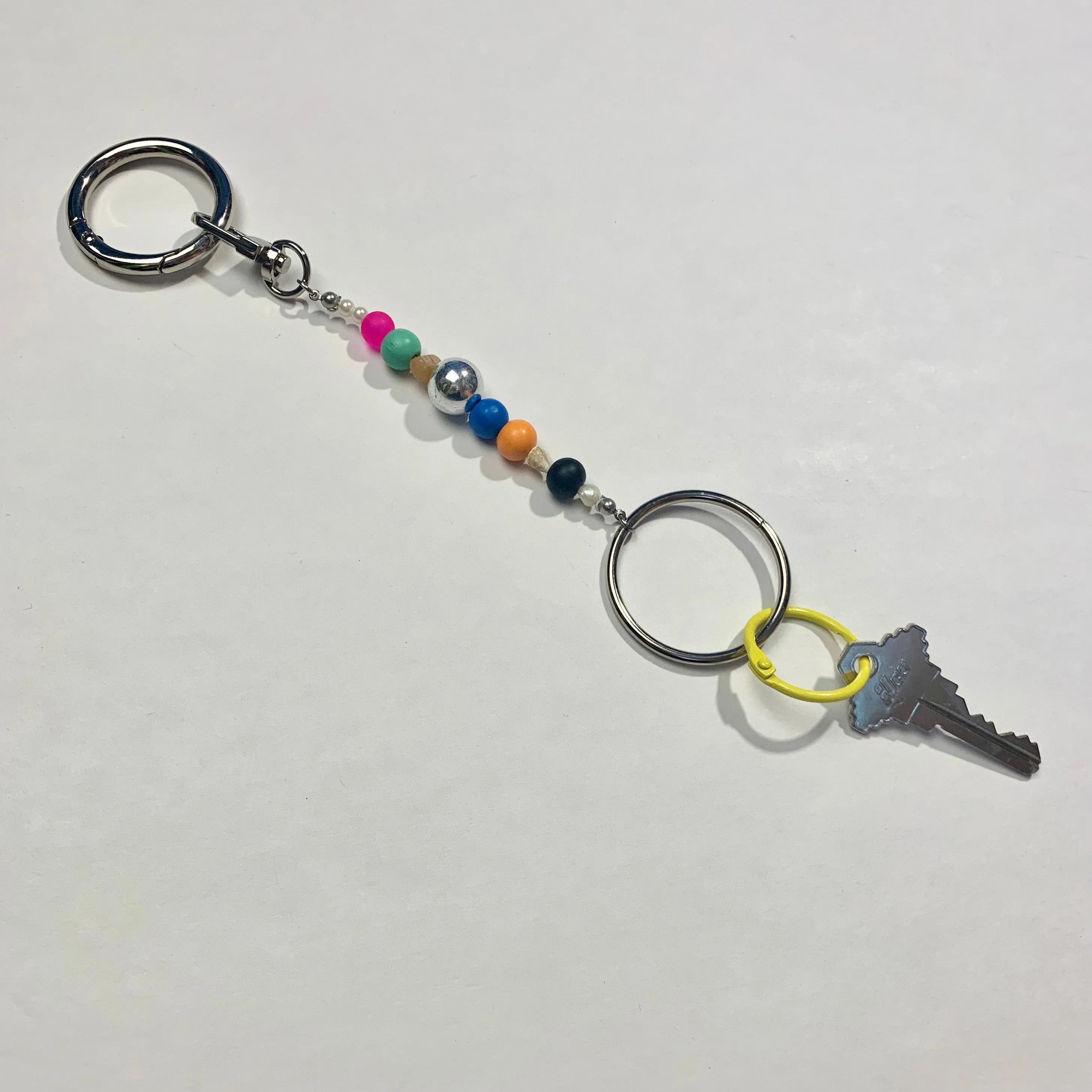 Beaded daddy keychain