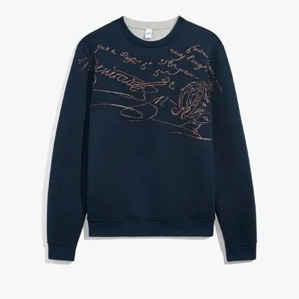 Berluti  |Scritto Embroidered Sweatshirt