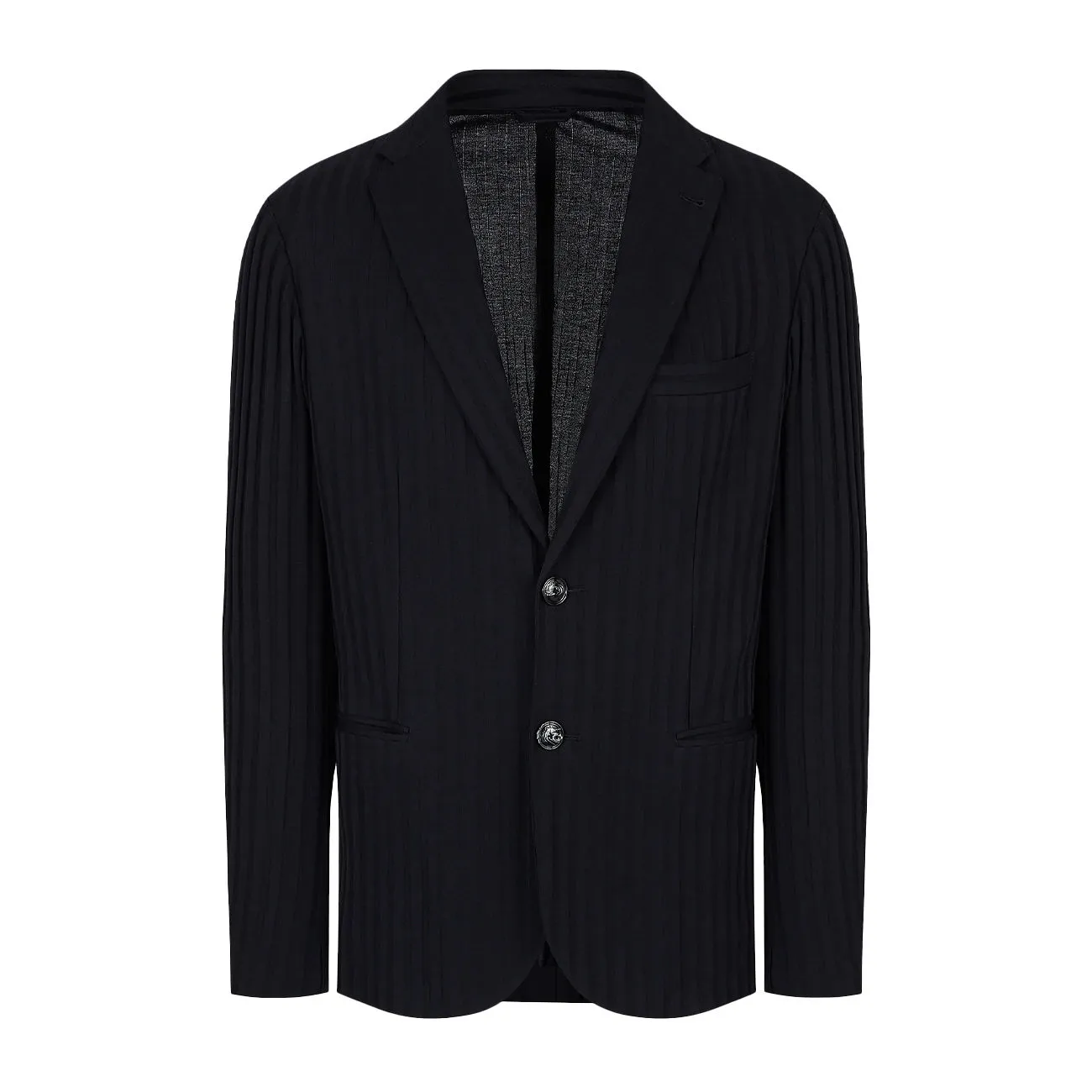 BLAZER JERSEY Uomo Navy