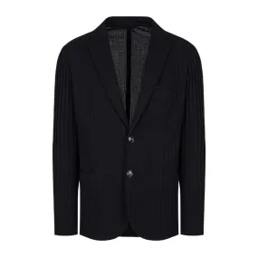 BLAZER JERSEY Uomo Navy