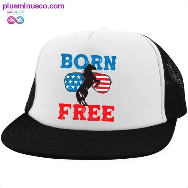 Born free American griffin Trucker Hat with Snapback