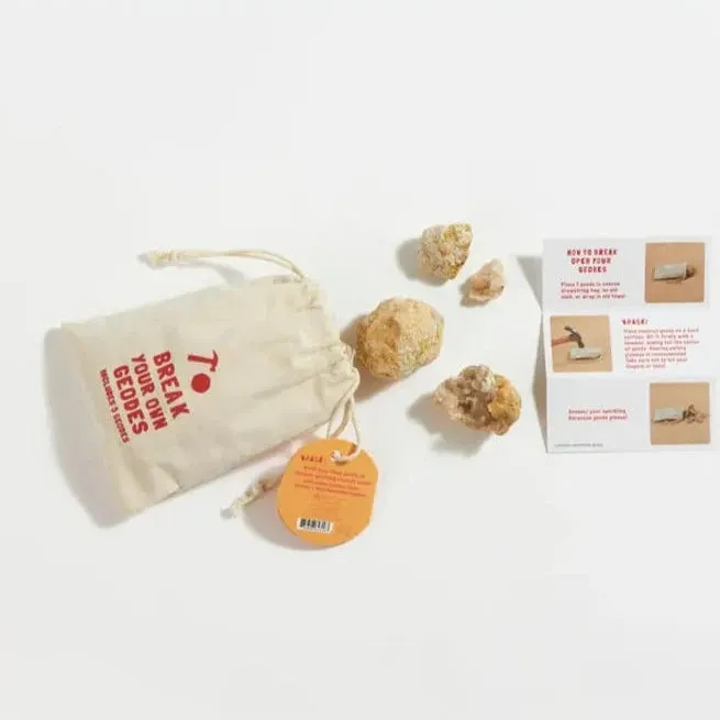 Break Your Own Geodes Bag