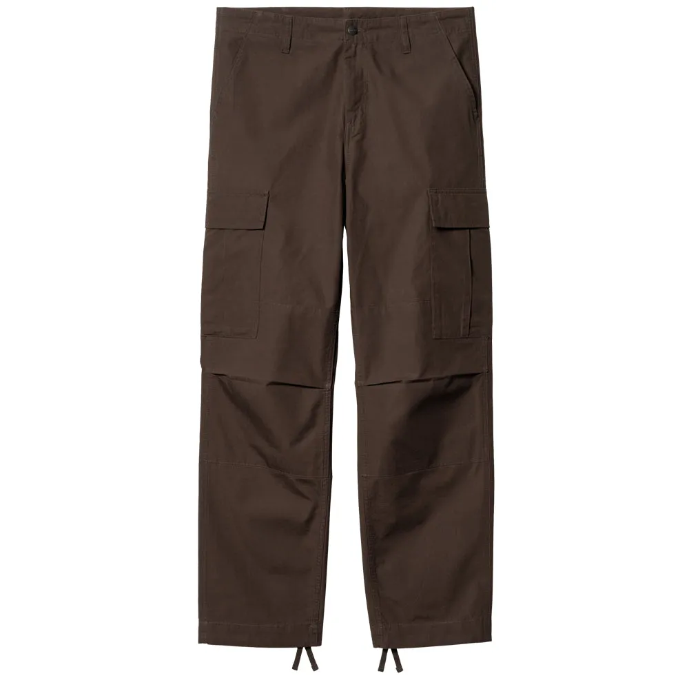 CARHARTT WIP REGULAR CARGO PANT // TABACCO (RINSED) L32