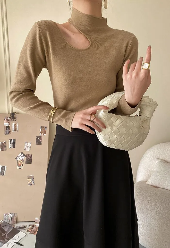 Chicwish  |Casual Style Long Sleeves Plain Elegant Style