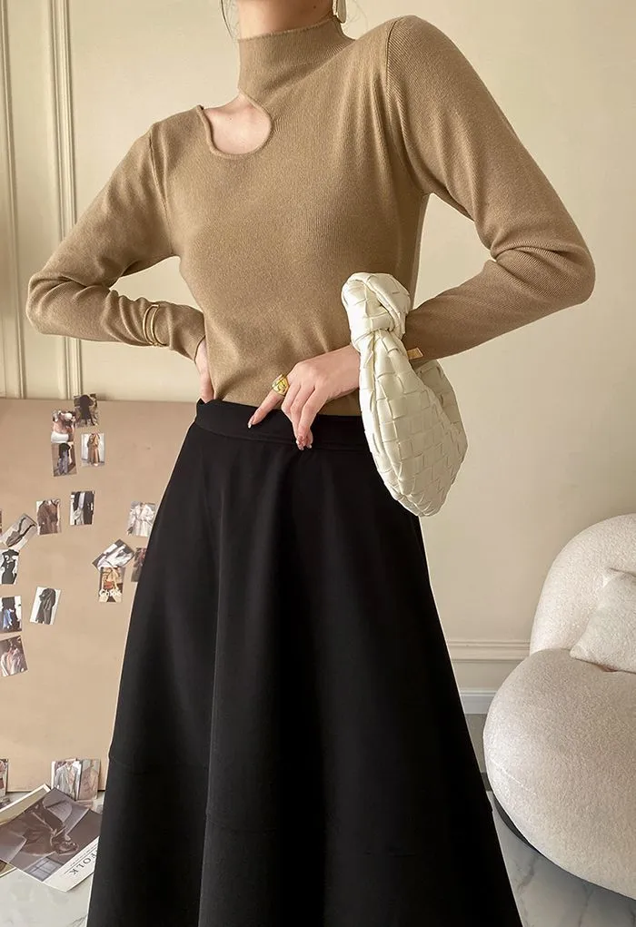 Chicwish  |Casual Style Long Sleeves Plain Elegant Style