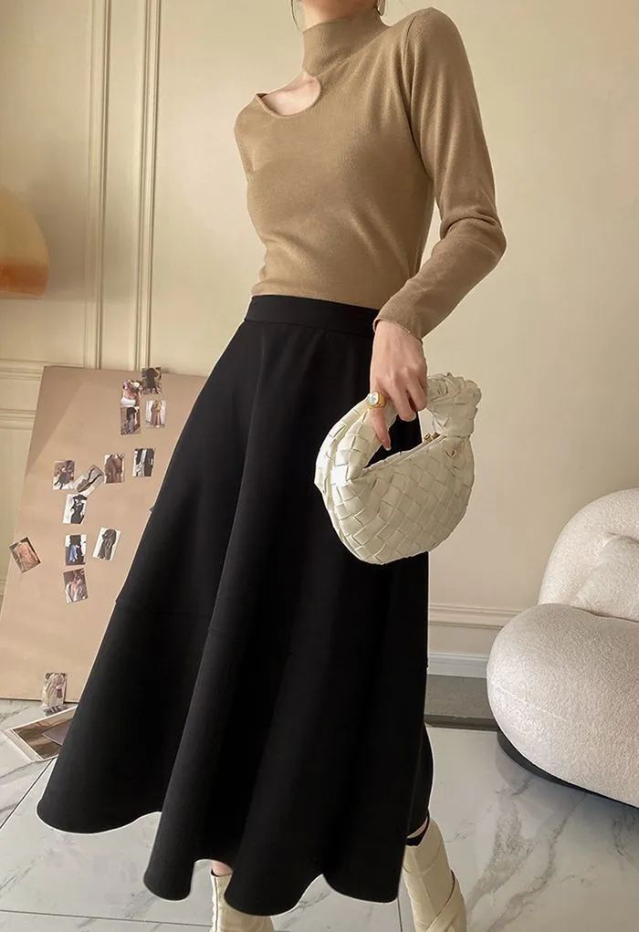 Chicwish  |Casual Style Long Sleeves Plain Elegant Style