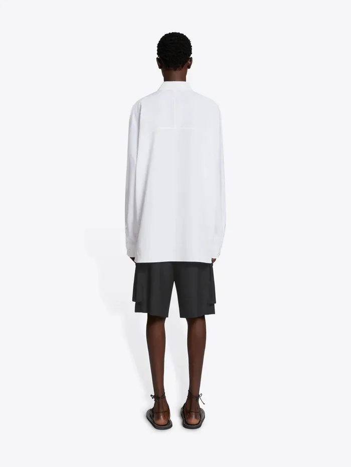 Dries Van Noten  |Blended Fabrics Long Sleeves Plain Designers Shirts