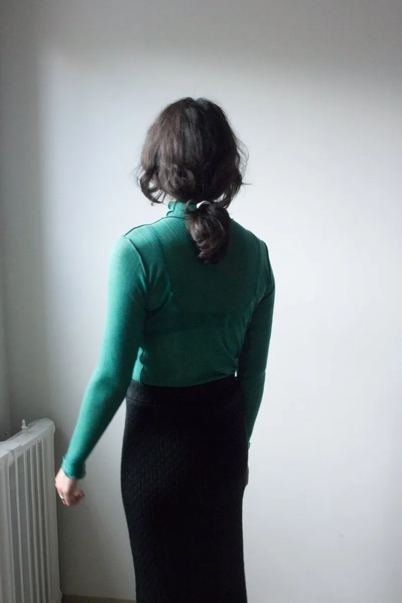 Eliza Faulkner Jane Turtleneck (Jade)