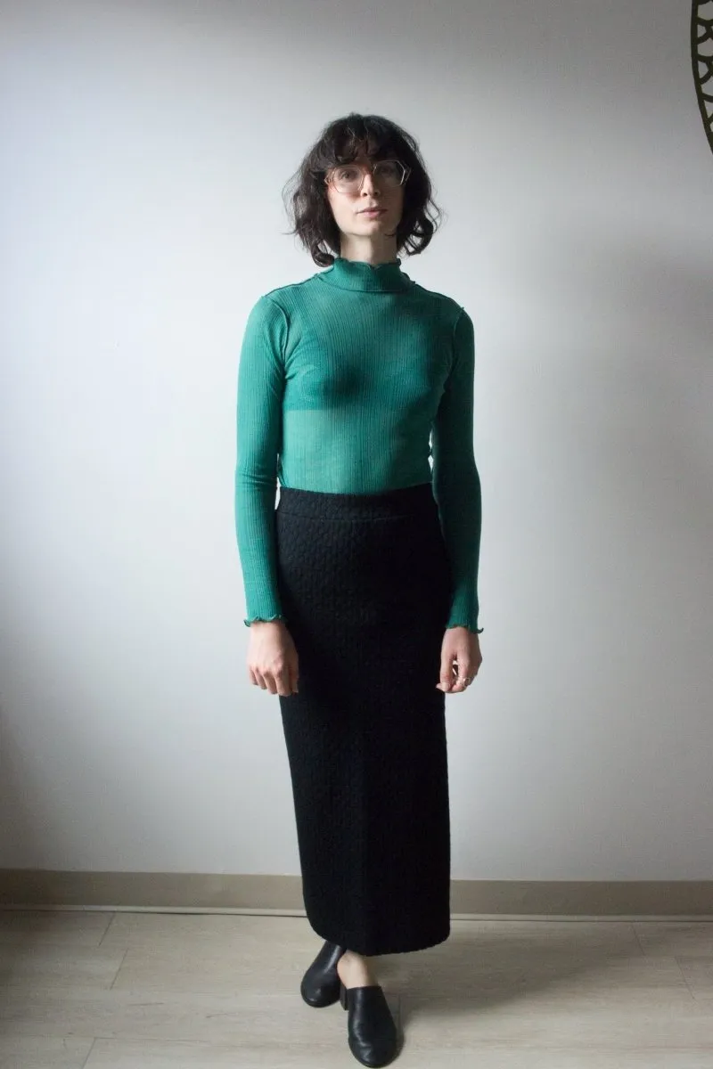 Eliza Faulkner Jane Turtleneck (Jade)