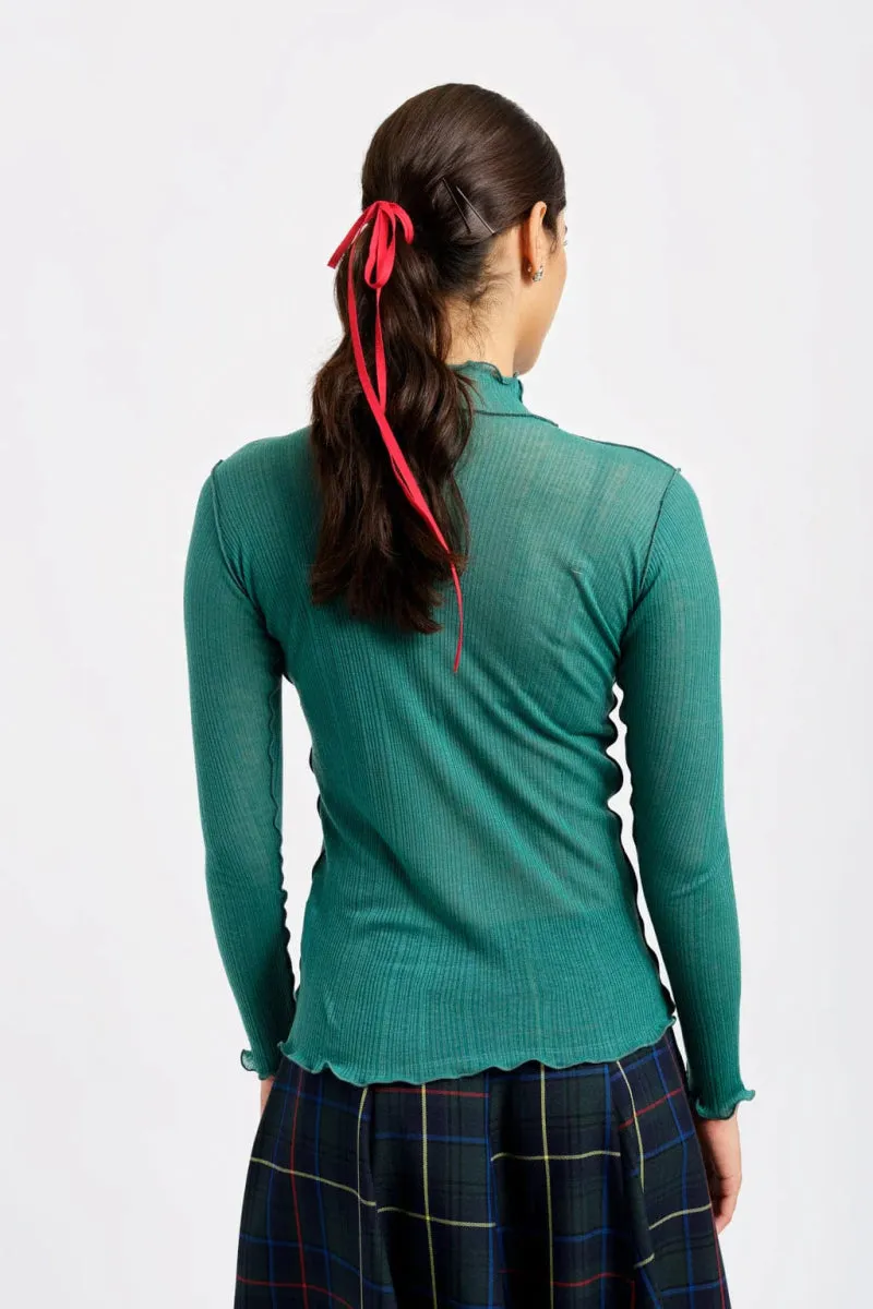 Eliza Faulkner Jane Turtleneck (Jade)