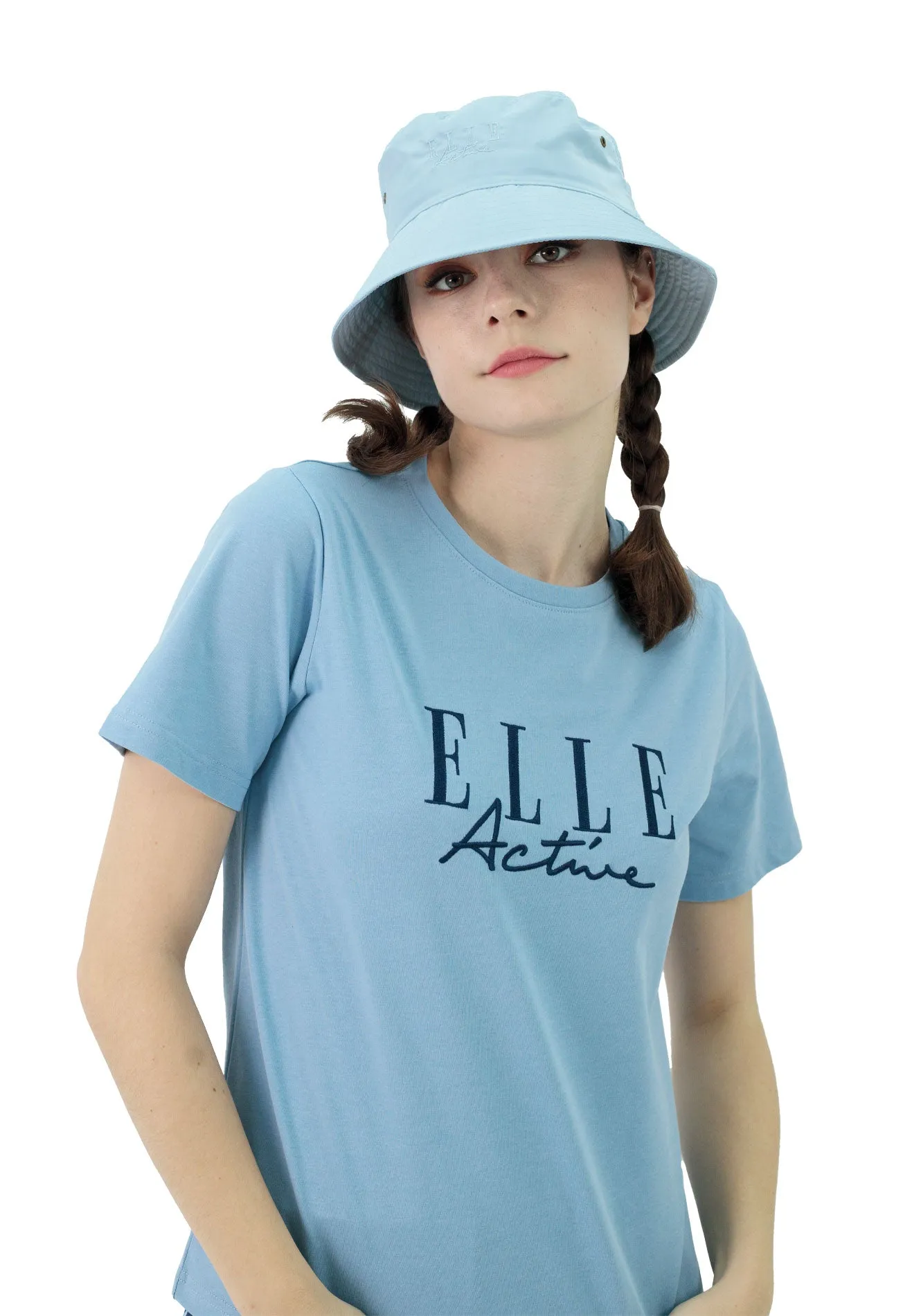 ELLE Active Logo Buckets Hats