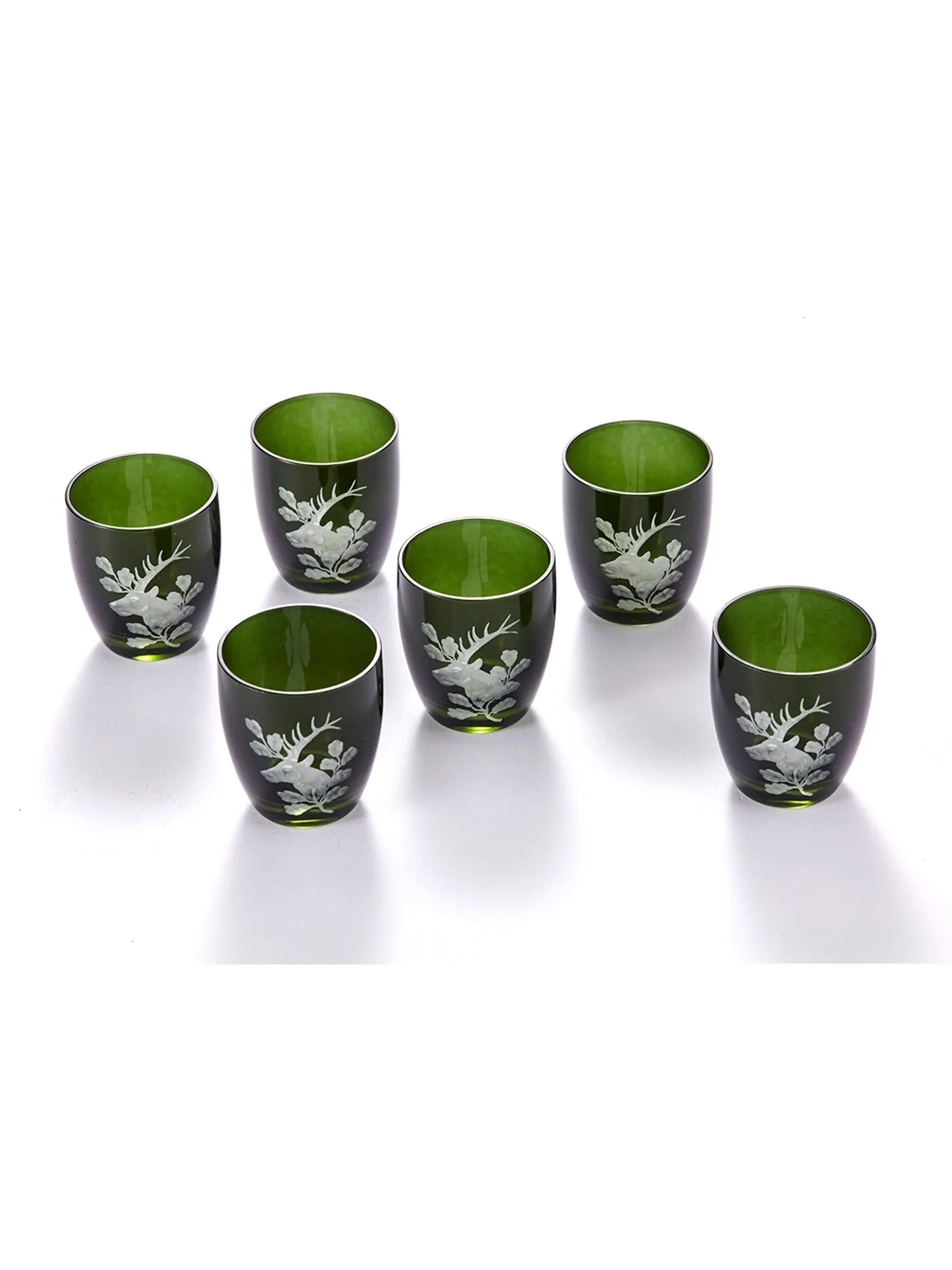 Engraved Schnaps Glasses - Set Of 6