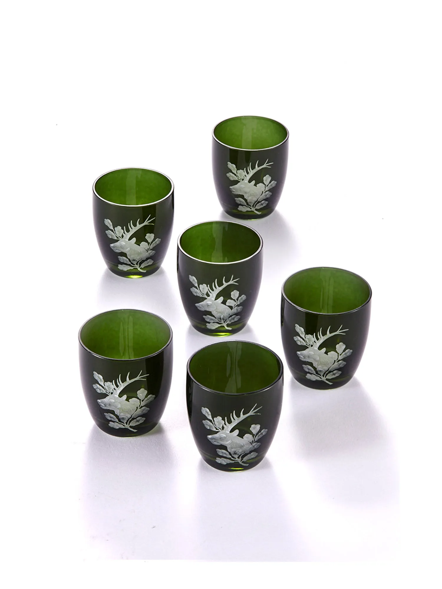 Engraved Schnaps Glasses - Set Of 6