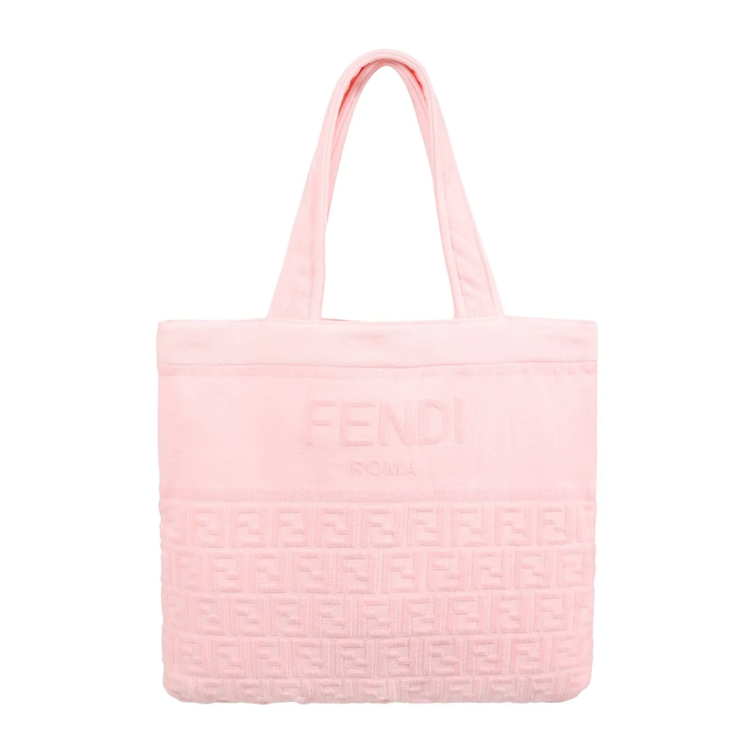 Fendi Kids FF Embossed Towel Bag