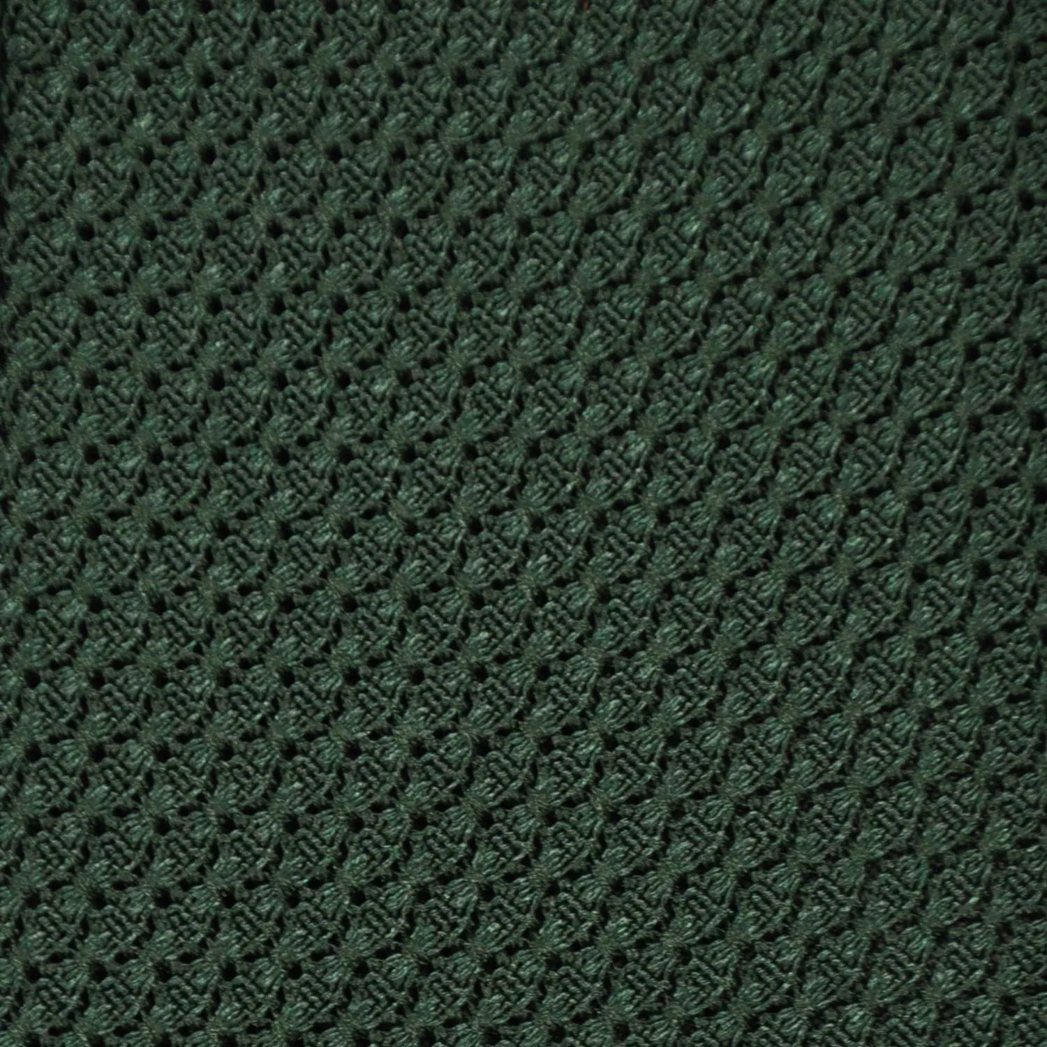 F.Marino Grenadine Silk Tie Chunky Gauze 3 Folds Green Grass