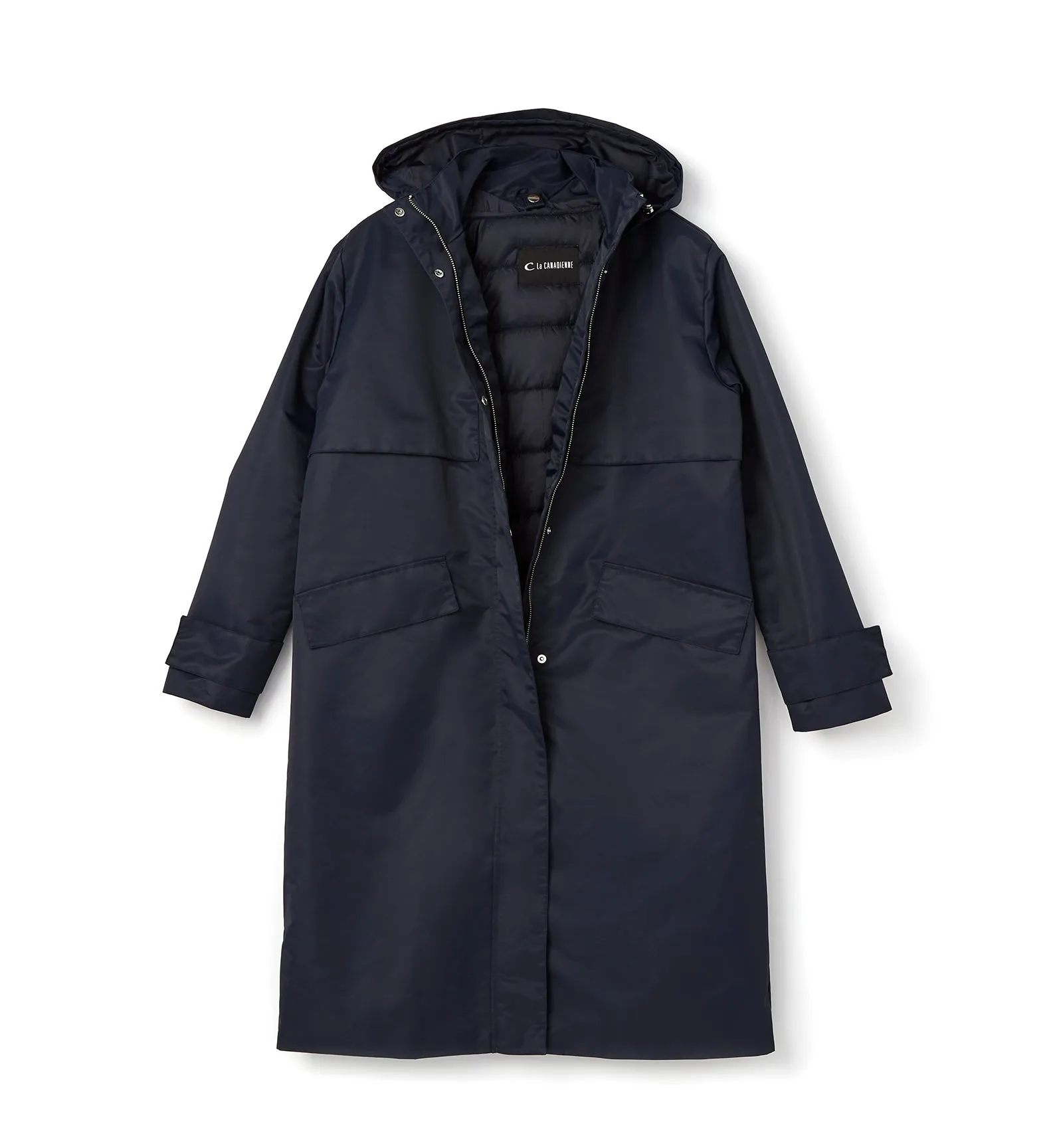 GRADY HOODED 2IN1 TRENCH COAT