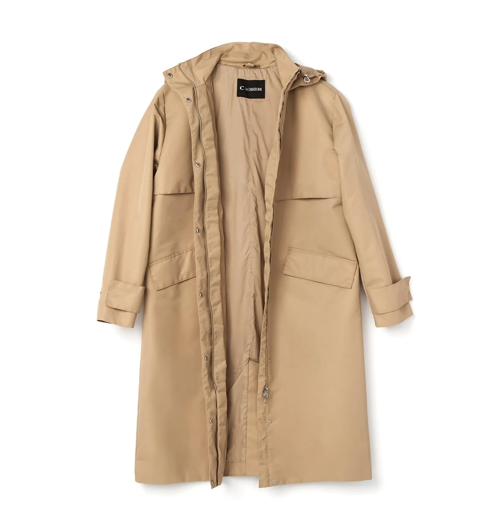 GRADY HOODED 2IN1 TRENCH COAT