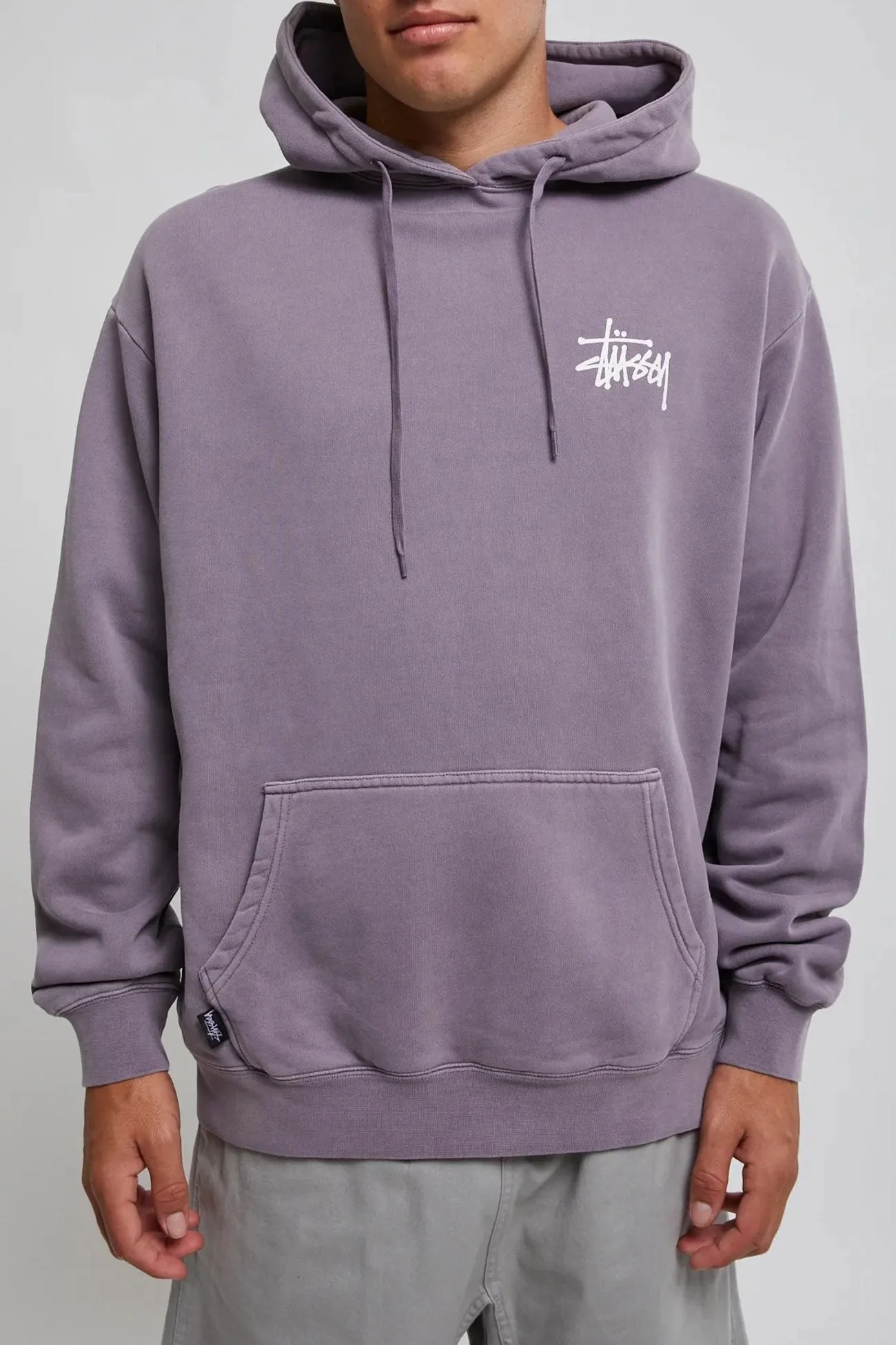 Graffiti LBC Fleece Hood Mauve