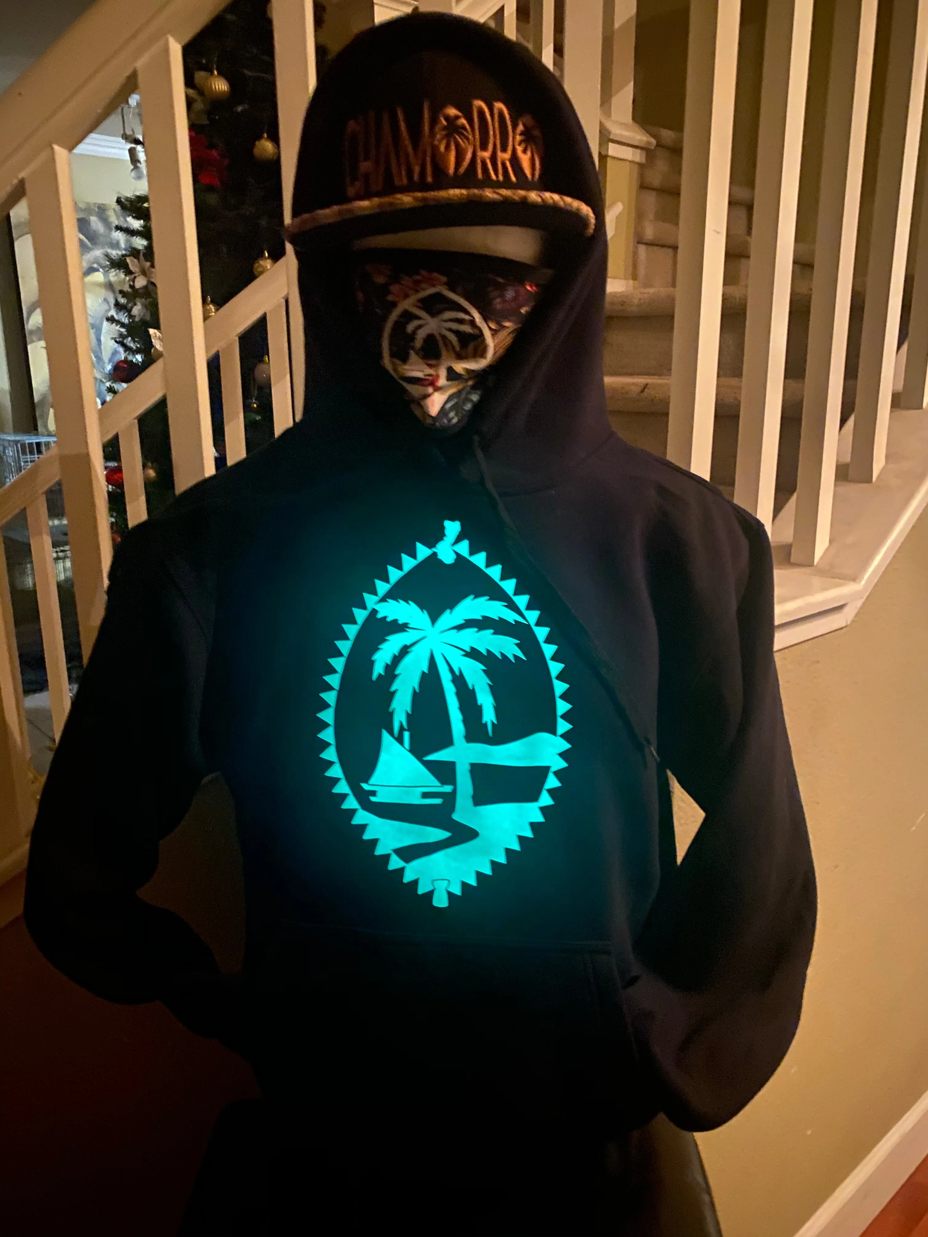 Guam Glow kids Hoodies Glow in the Dark