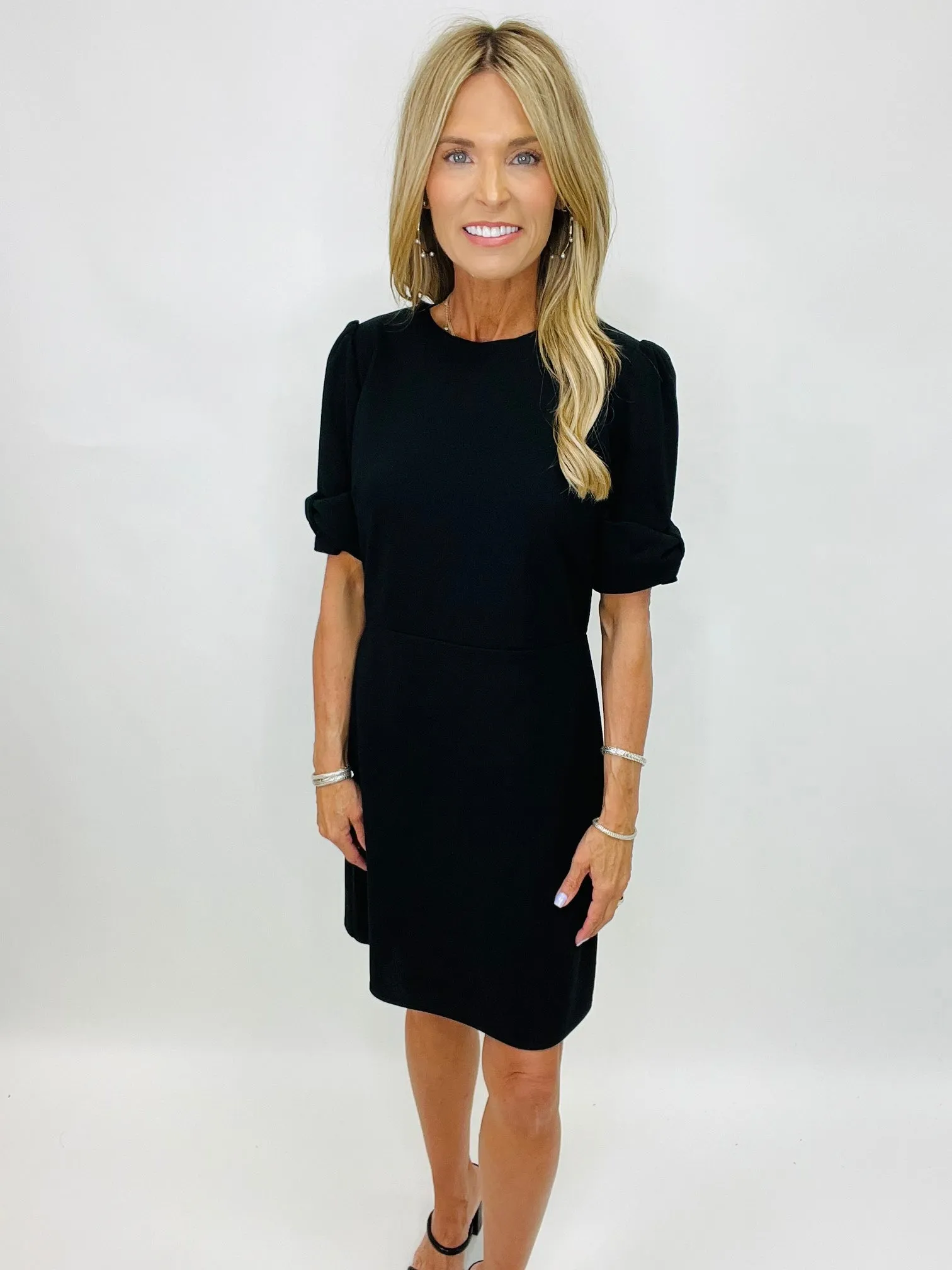 HATS OFF DRESS-BLACK