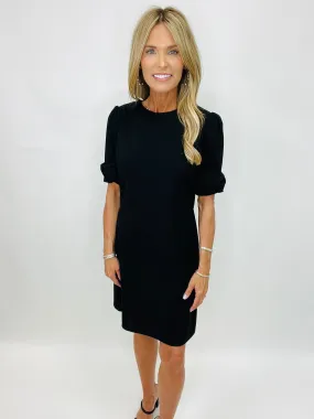 HATS OFF DRESS-BLACK