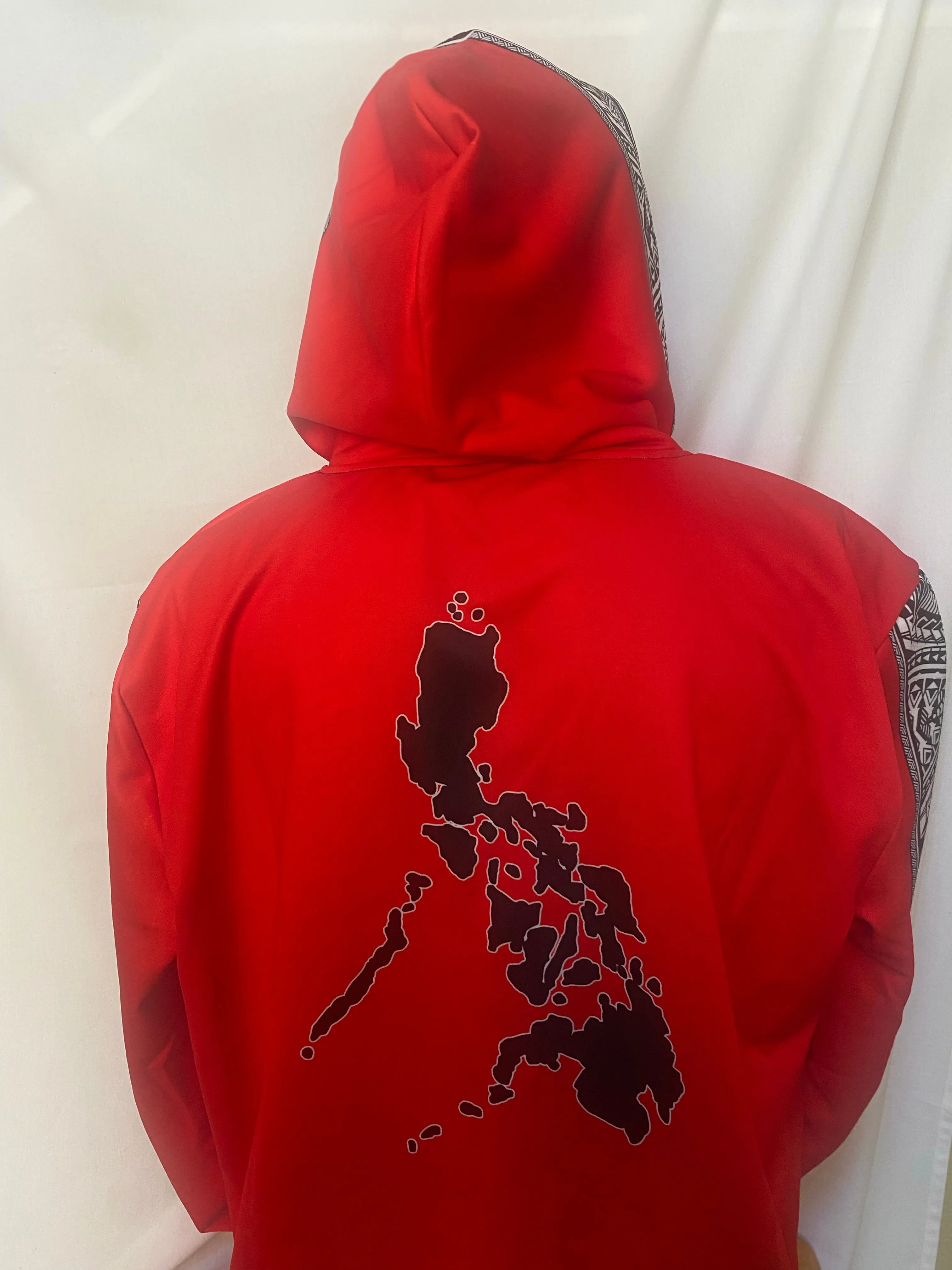 HBOM Tribal Red Hoodie