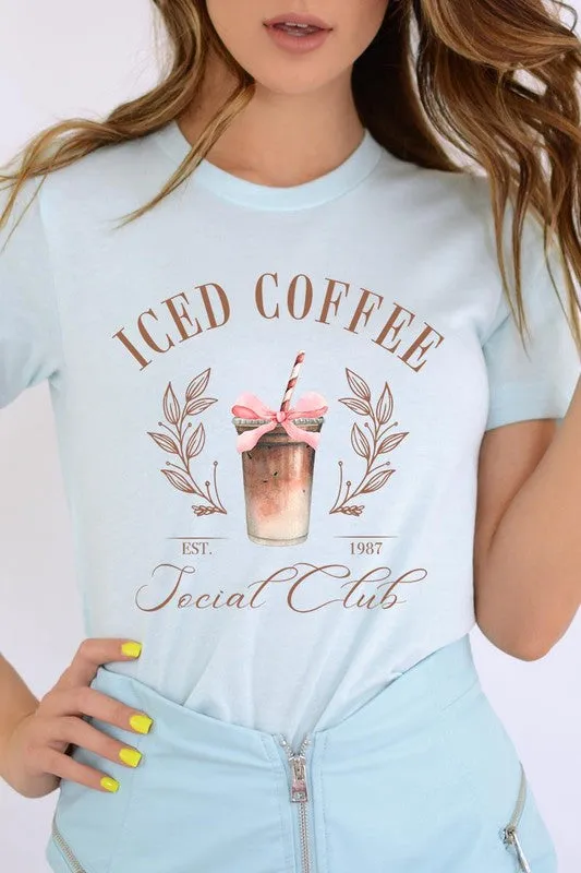 Iced Coffee Social Club Graphic T Shirts