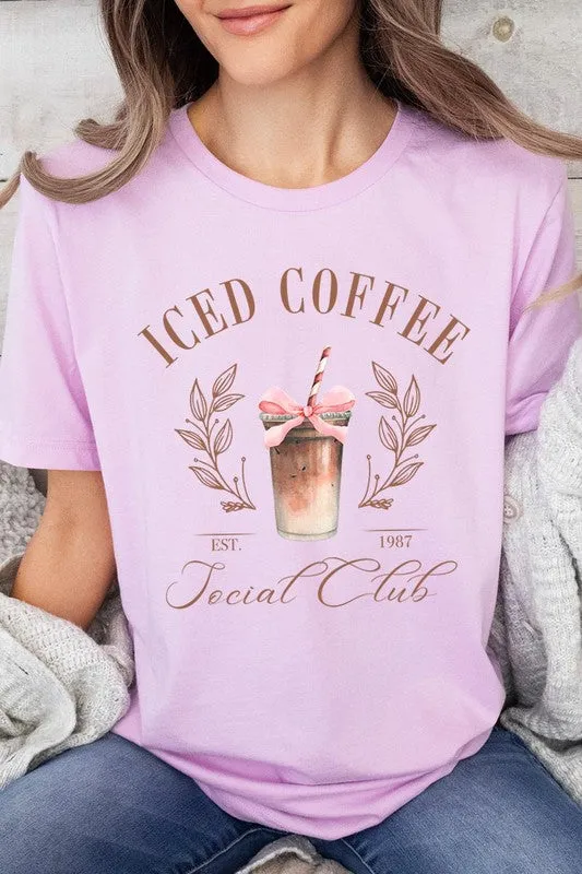 Iced Coffee Social Club Graphic T Shirts