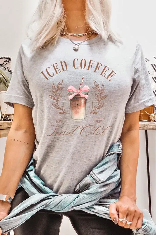 Iced Coffee Social Club Graphic T Shirts