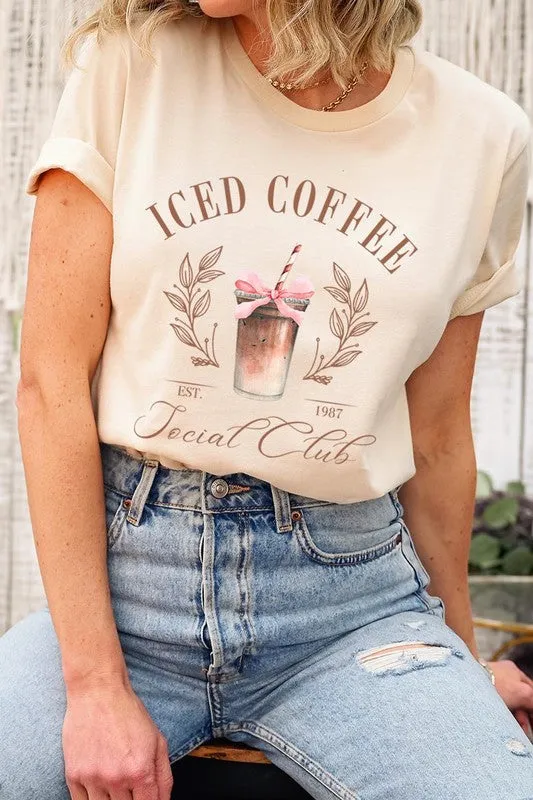 Iced Coffee Social Club Graphic T Shirts