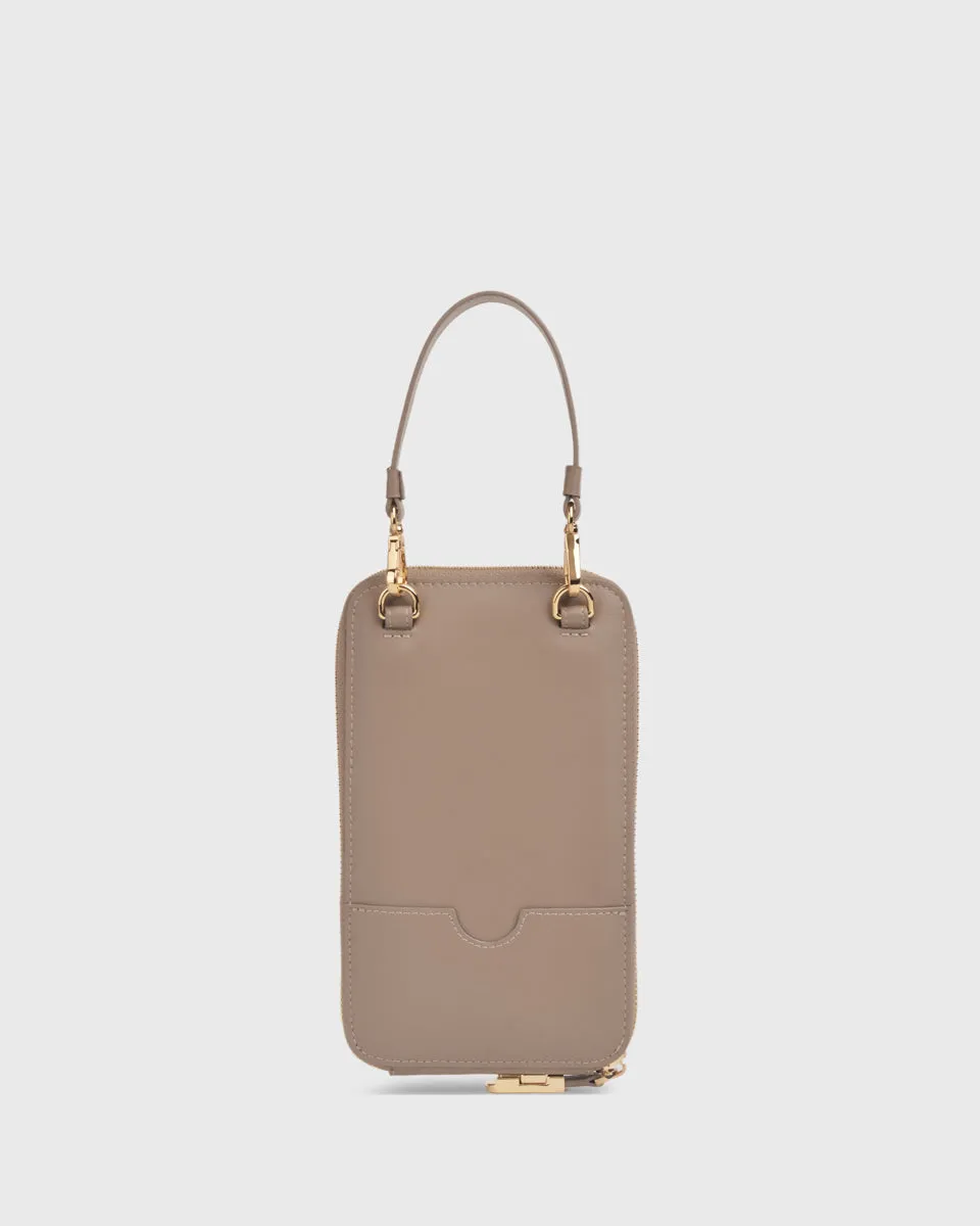 Iduna Mobile Phone Bag (Taupe)