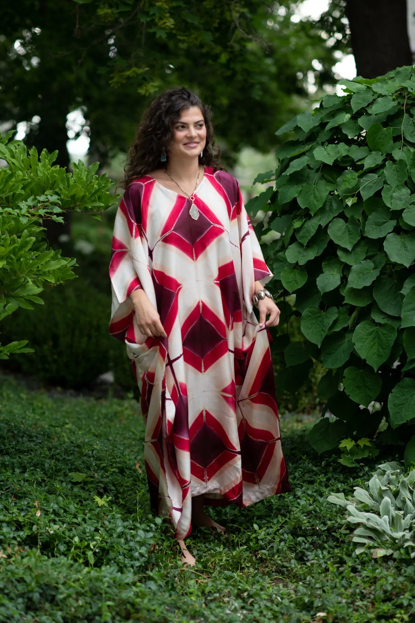 Indian Silk Kaftan