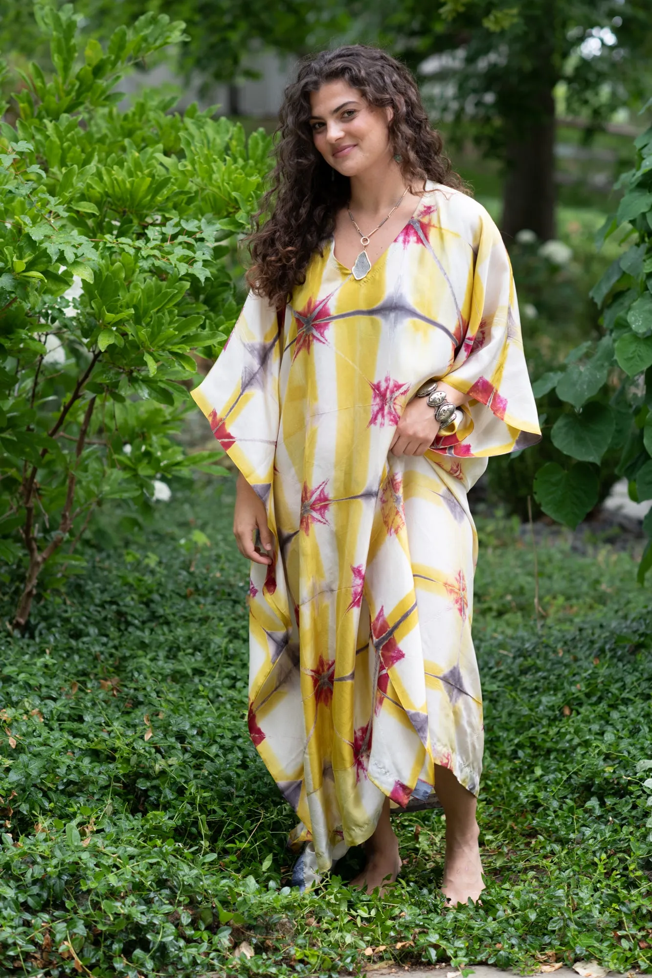 Indian Silk Kaftan