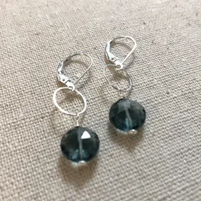 Iolite Drop Earrings