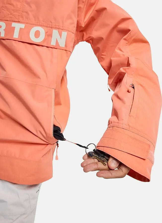 jacket Burton Frostner Anorak 2L - Peach Echo - men´s